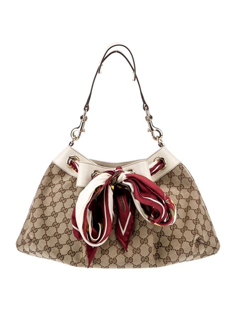 Gucci GG Canvas Positano Hobo 